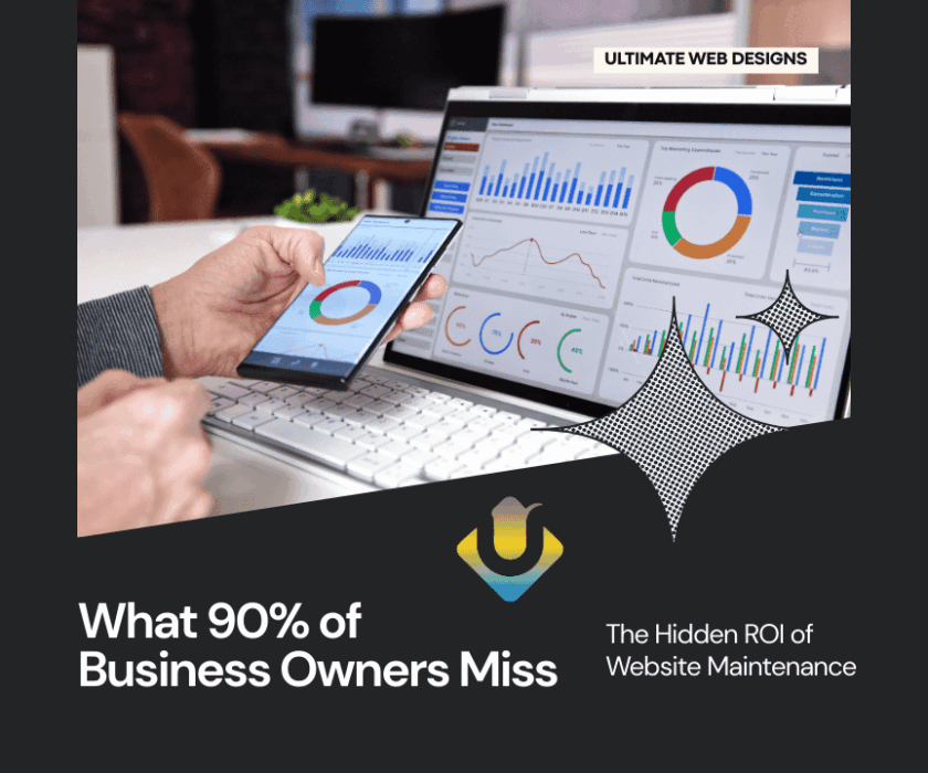 The Hidden ROI of Website Maintenance What 90% of Business Owners Miss (1280 x 720 px)